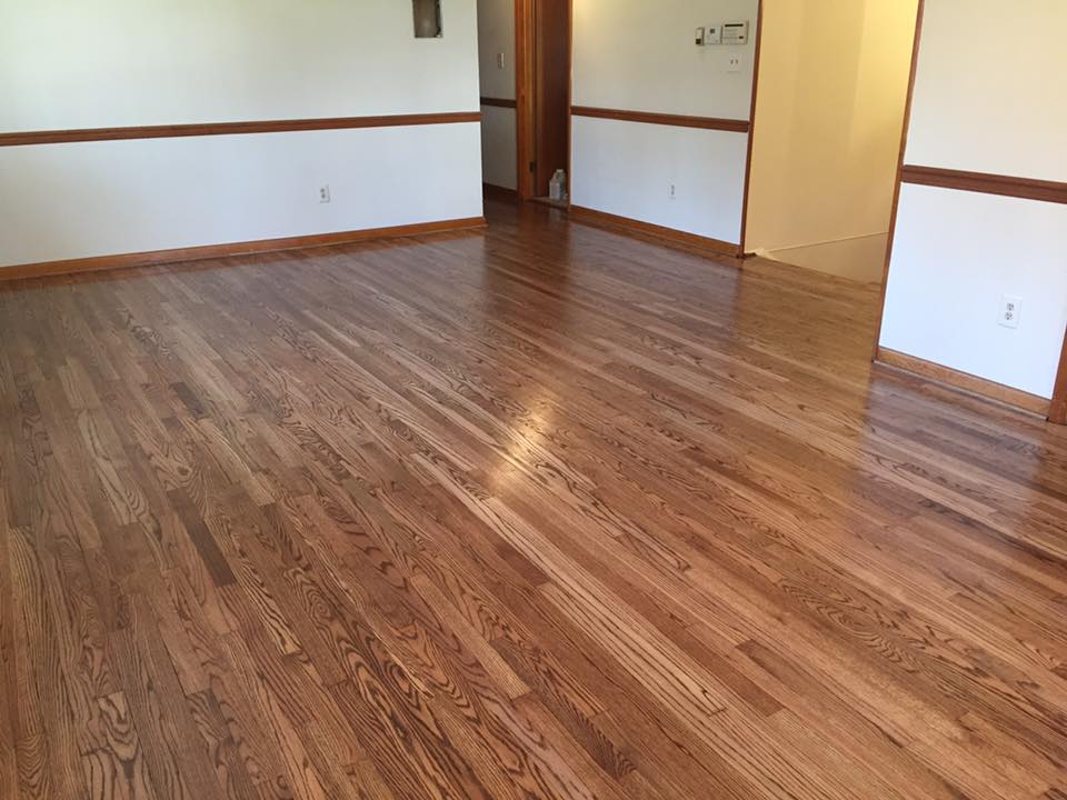 refinished hardwood floors