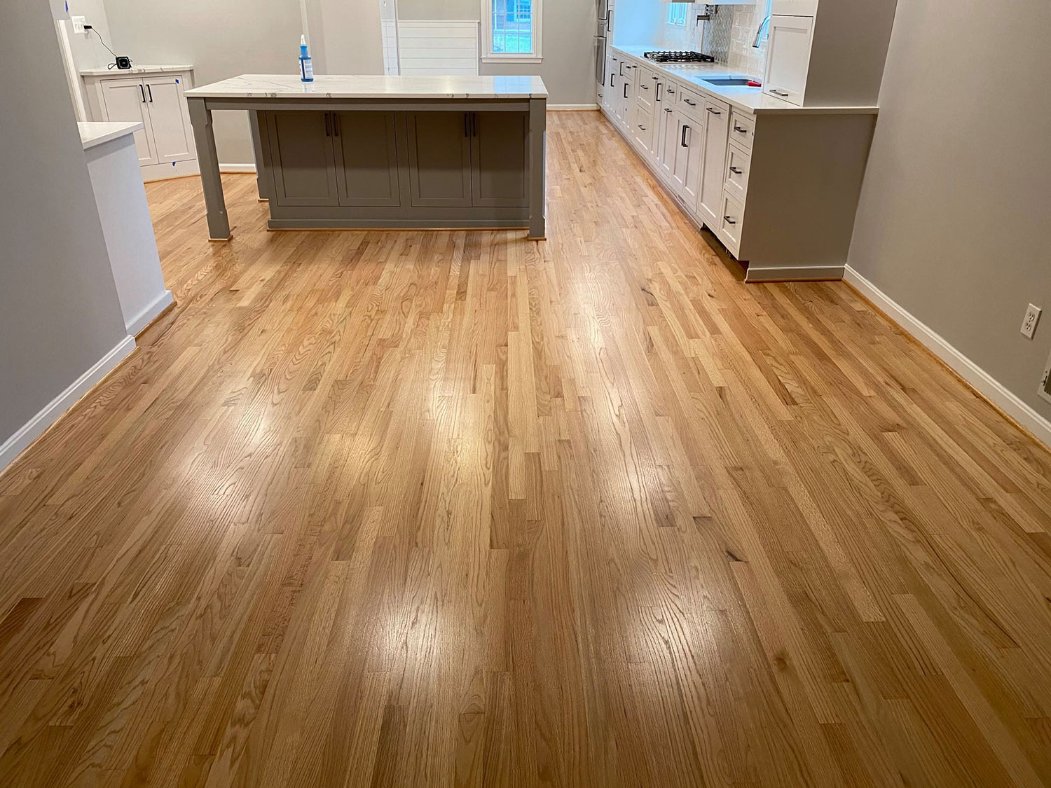 Custom Installed Hardwood Flooring Red Oak