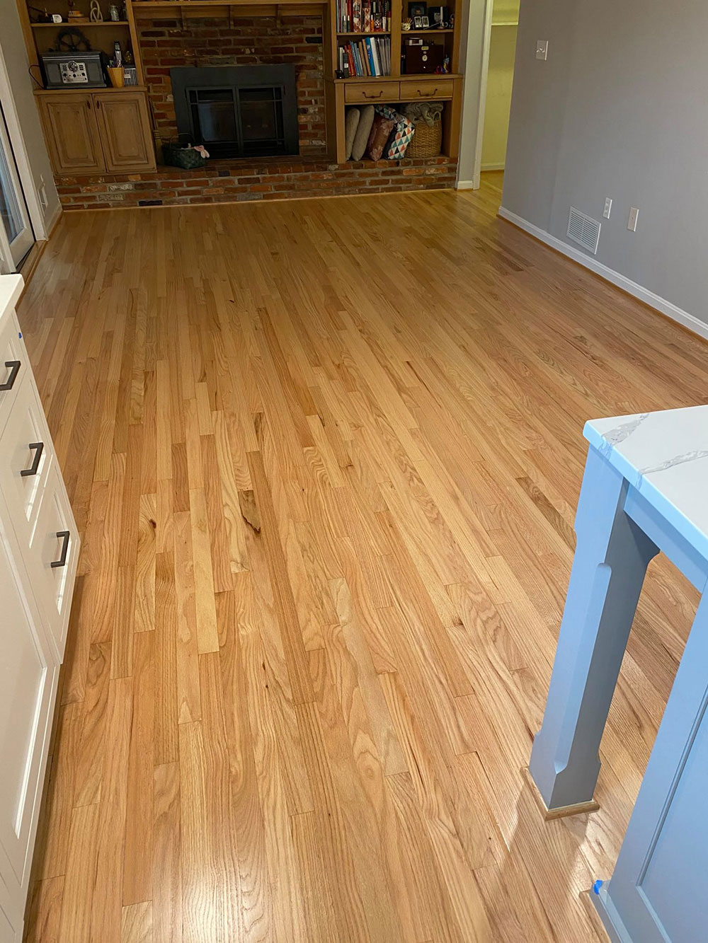 Custom Installed Hardwood Flooring Red Oak