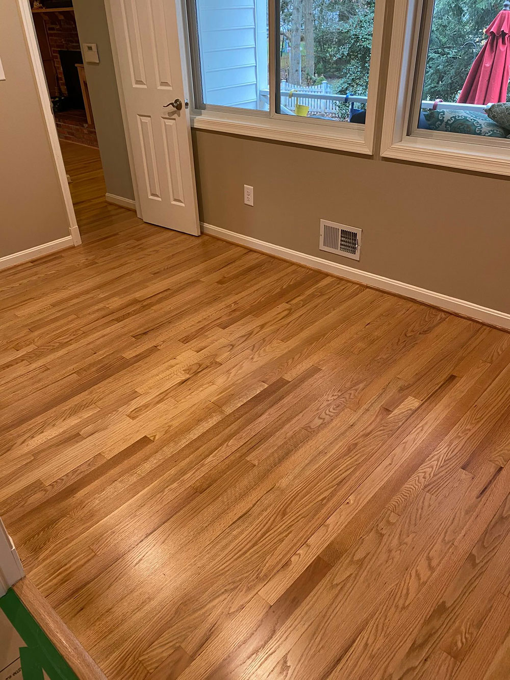 Custom Installed Hardwood Flooring Red Oak