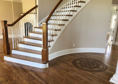 Custom Stair Overlay Installation