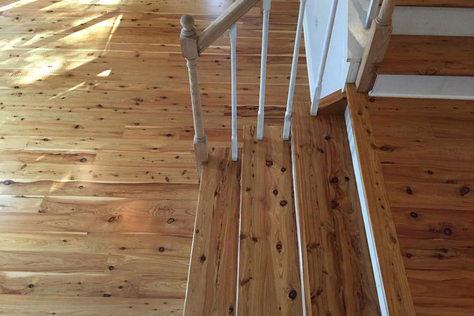 Custom Stair Overlay Installation