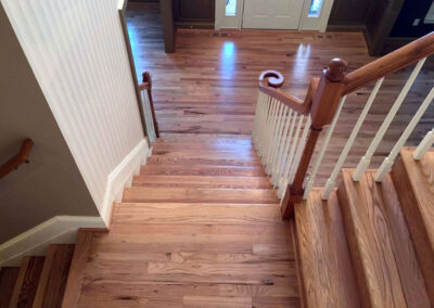 Custom Stair Overlay Installation