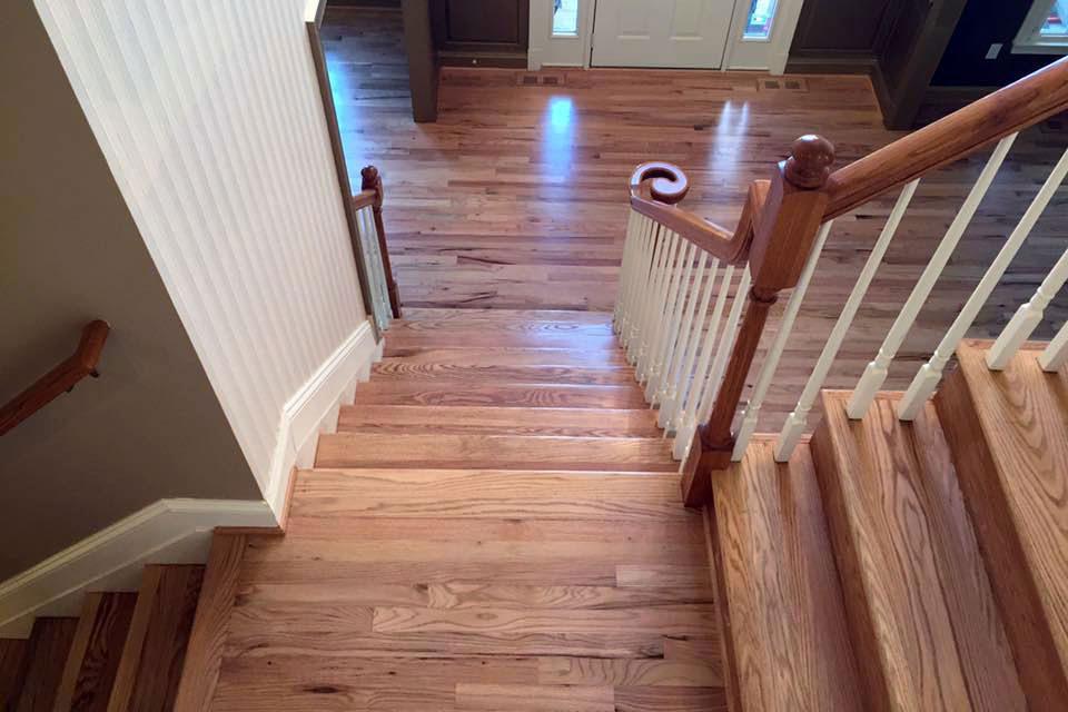 Custom Stair Overlay Installation