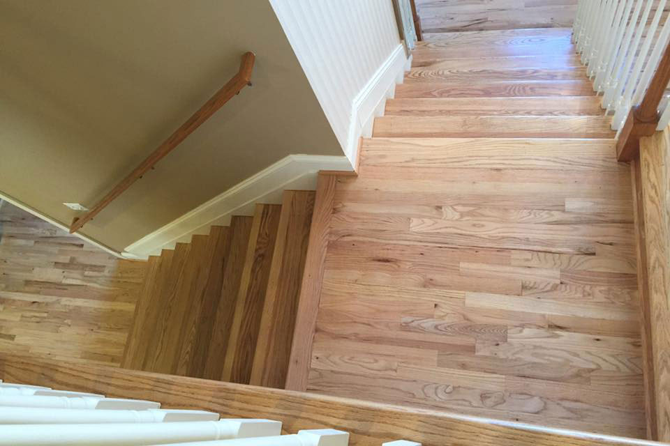 Custom Stair Overlay Installation