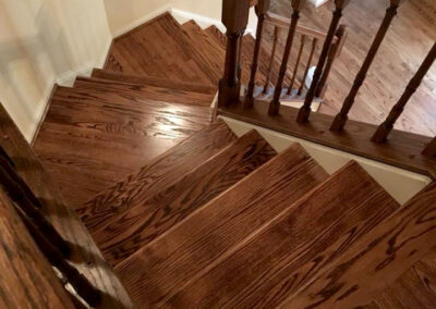 Custom Stair Overlay Installation