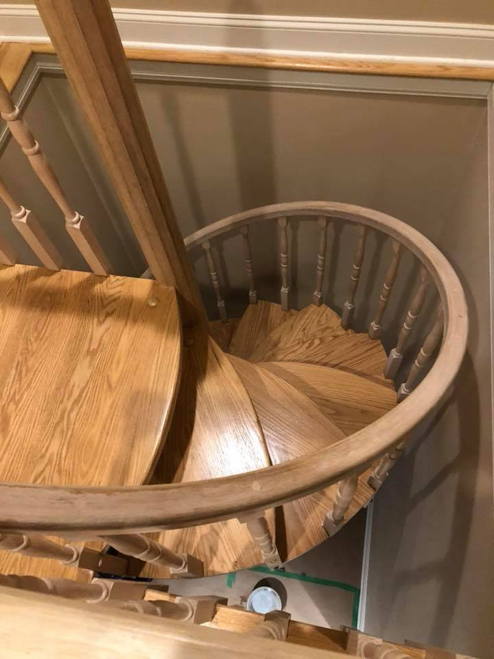 Custom Stair Overlay Installation