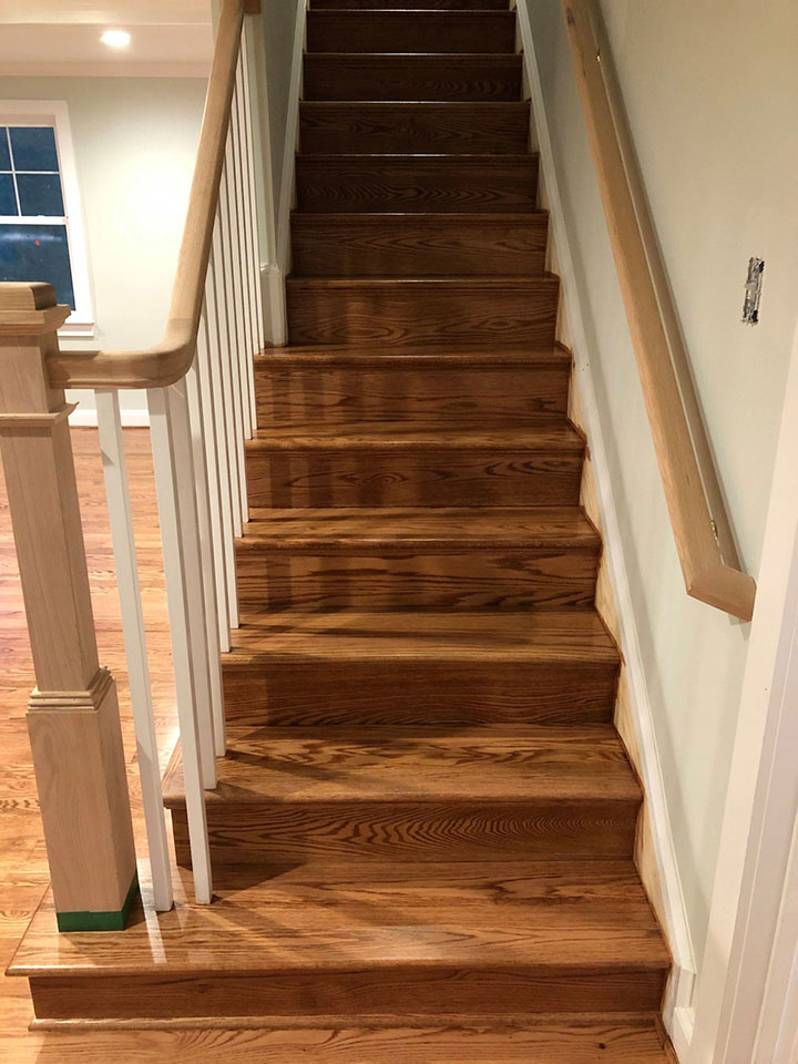 Custom Stair Overlay Installation