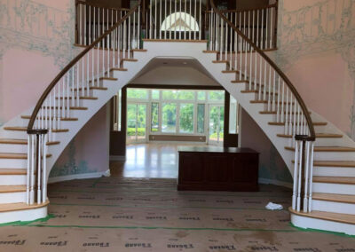 Custom Stair Overlay Installation