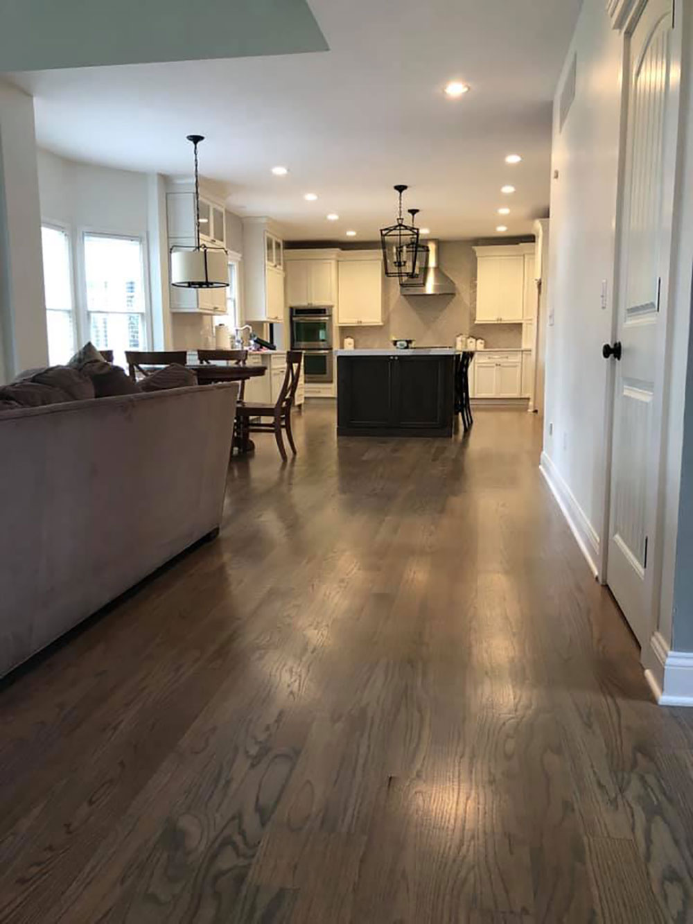 Red Oak Classic Gray Hardwood Floor