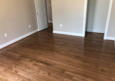 Red Oak Hardwood Floor Early American and Special Walnut Stain